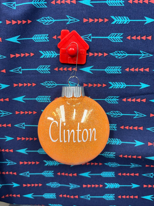 Custom Name Christmas Ornament