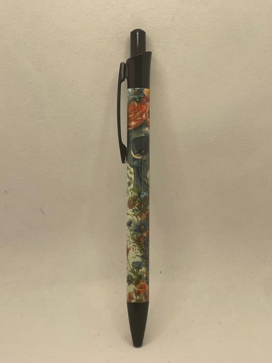 Skull Flower Pen