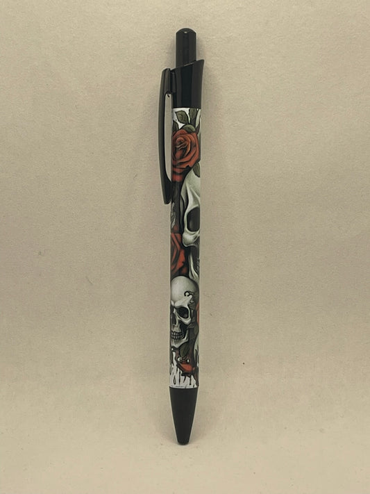 Skull Rose Pen