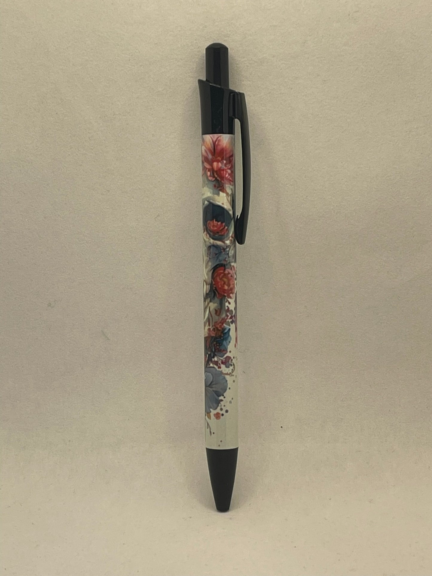Skull Flower Pen