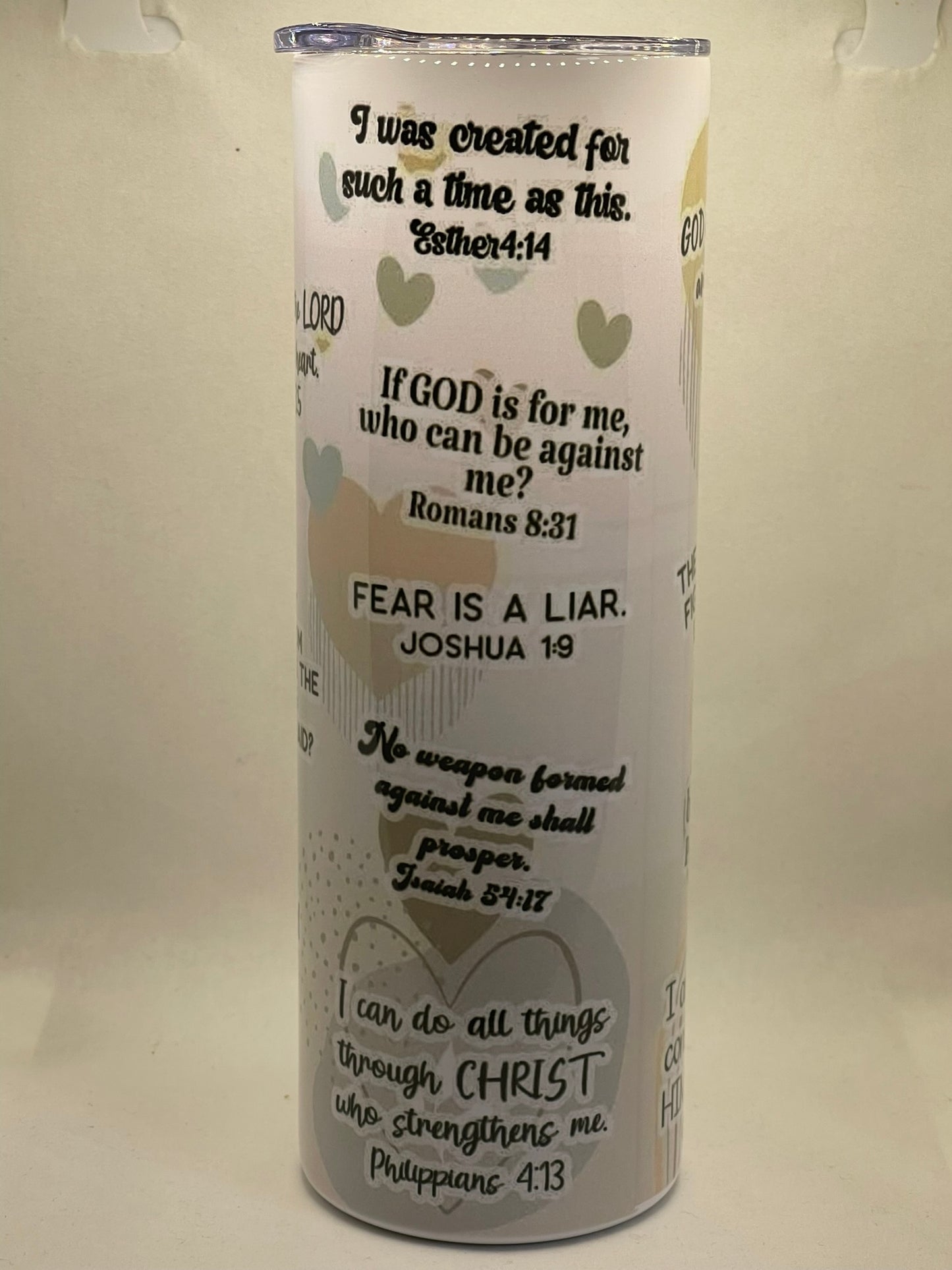 20oz Bible Verse tumbler