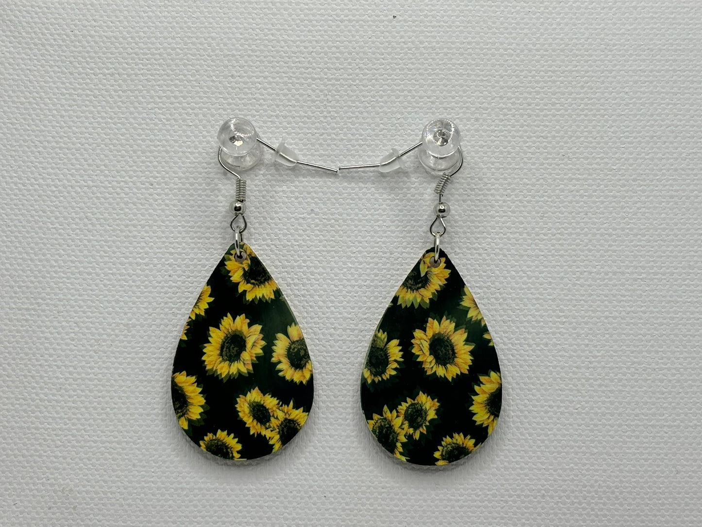 Double-sided Sunflower Earrings