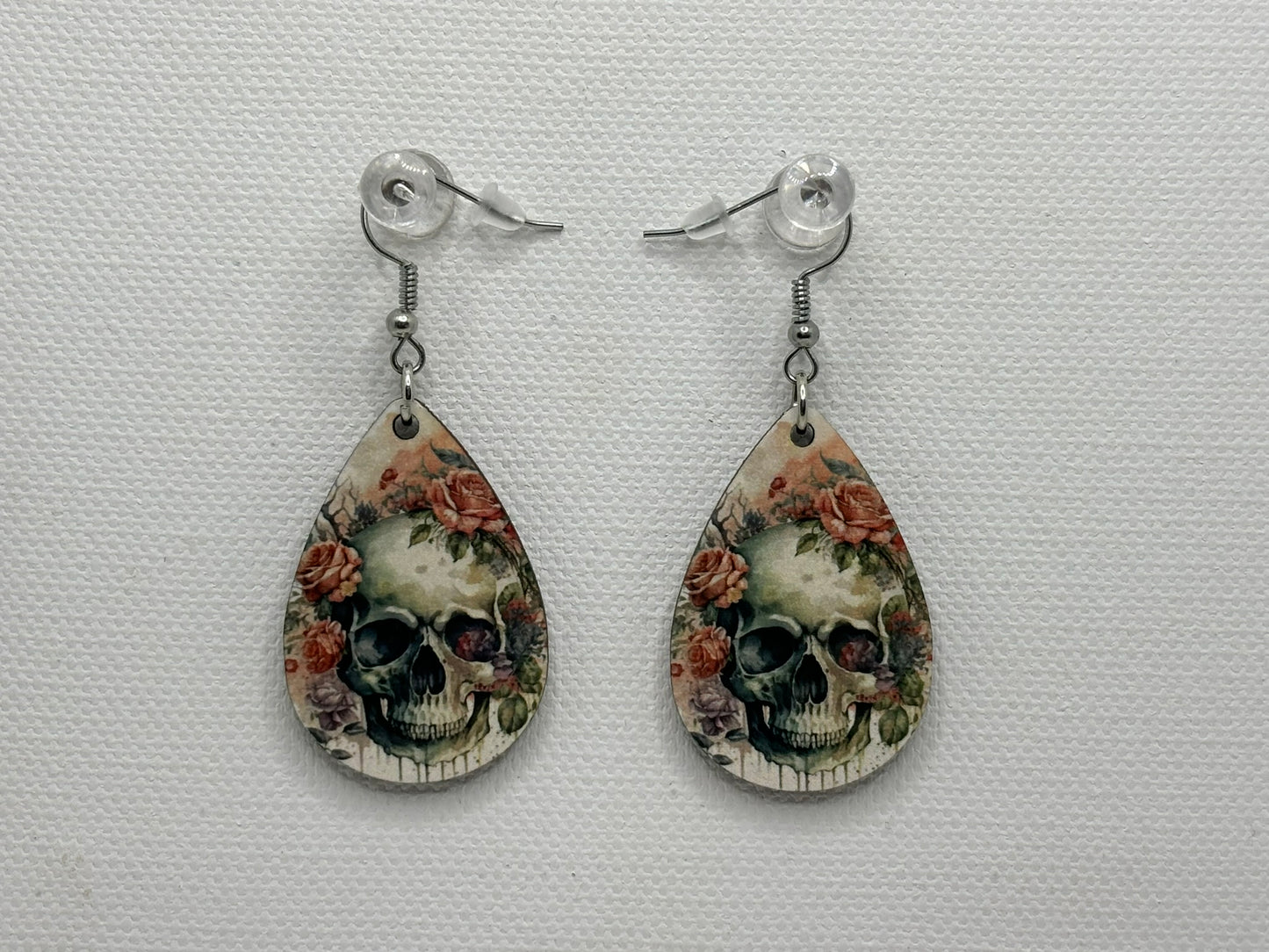 Double-Sided Skull Earrings