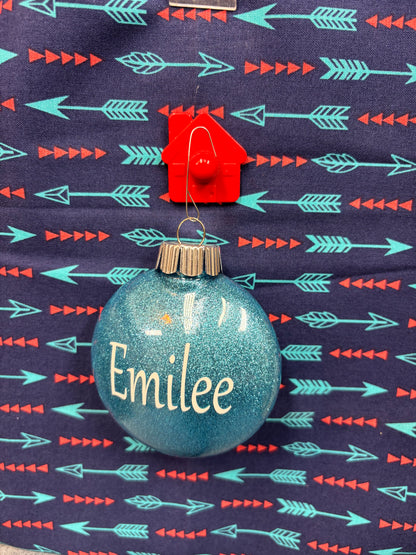 Custom Name Christmas Ornament