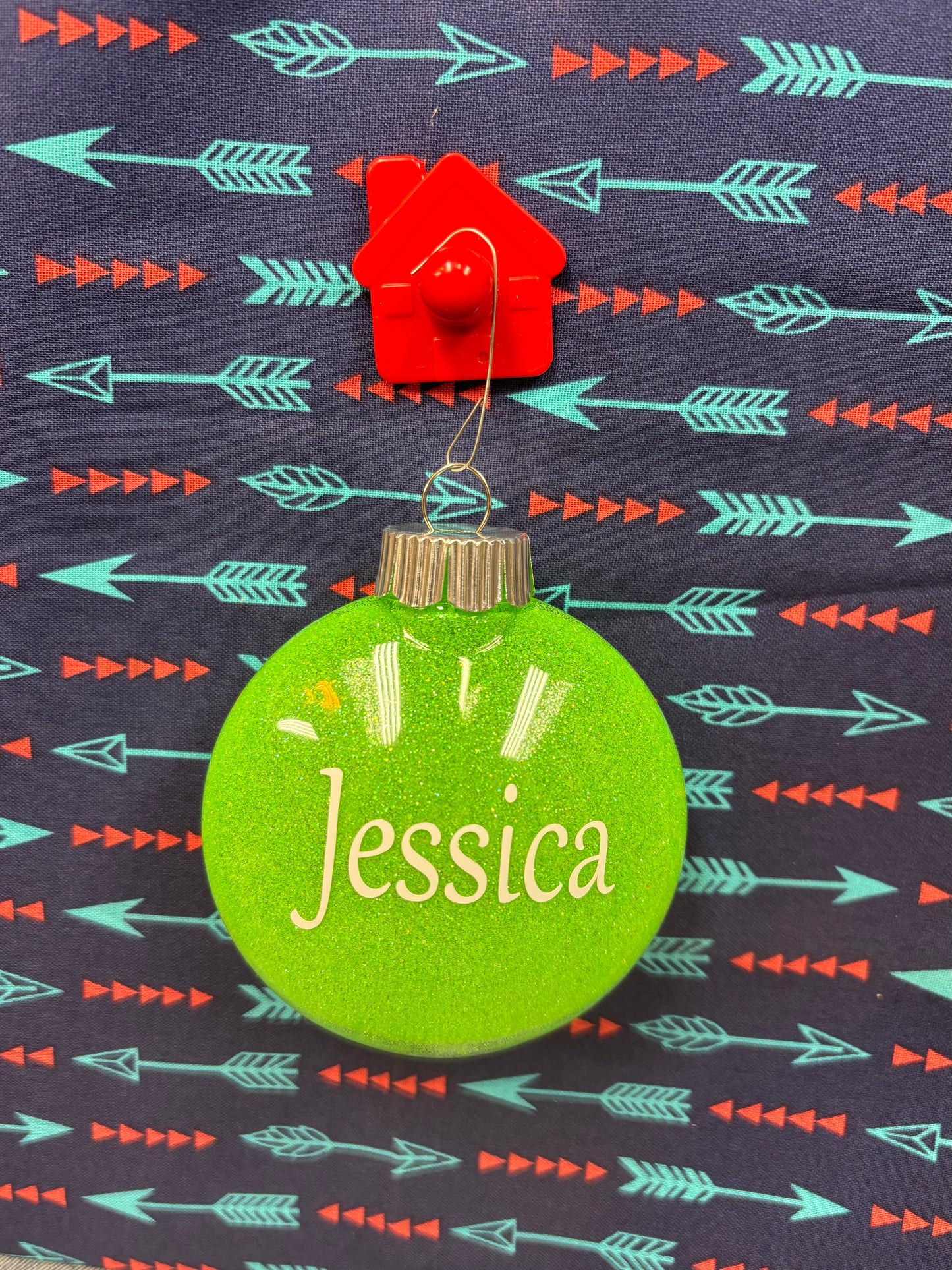 Custom Name Christmas Ornament