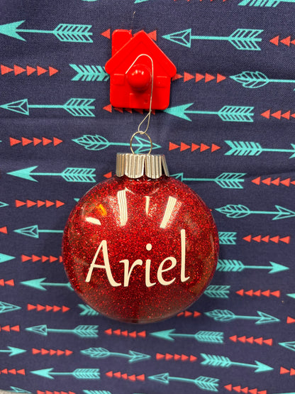Custom Name Christmas Ornament