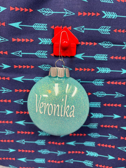 Custom Name Christmas Ornament