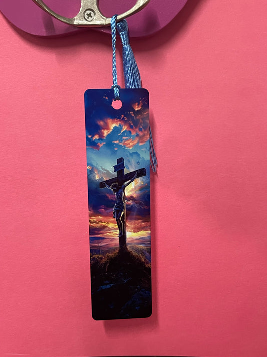Jesus on Cross bookmark