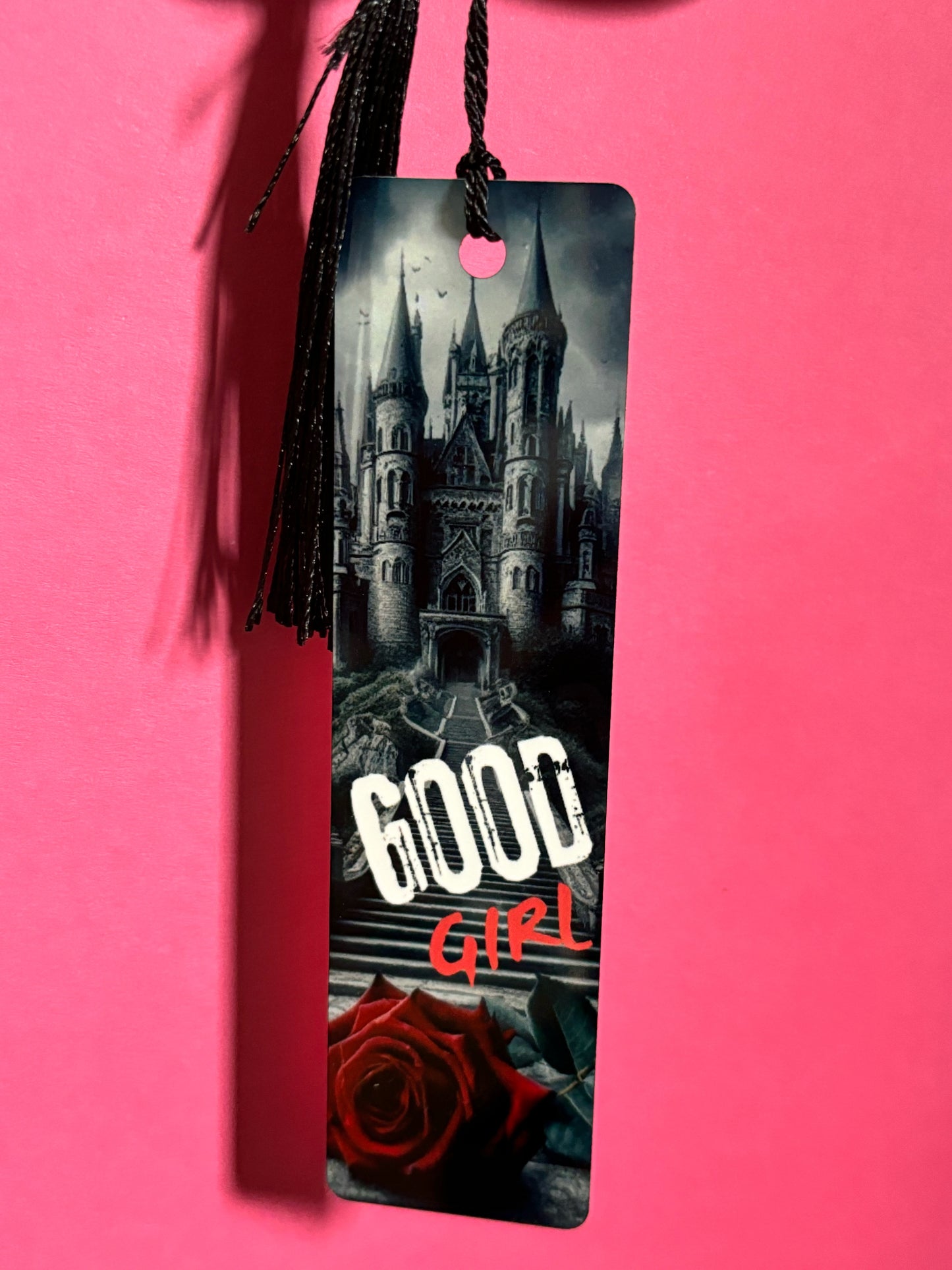 Good girl dark romance bookmark