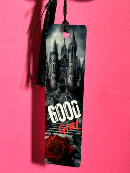 Good girl dark romance bookmark