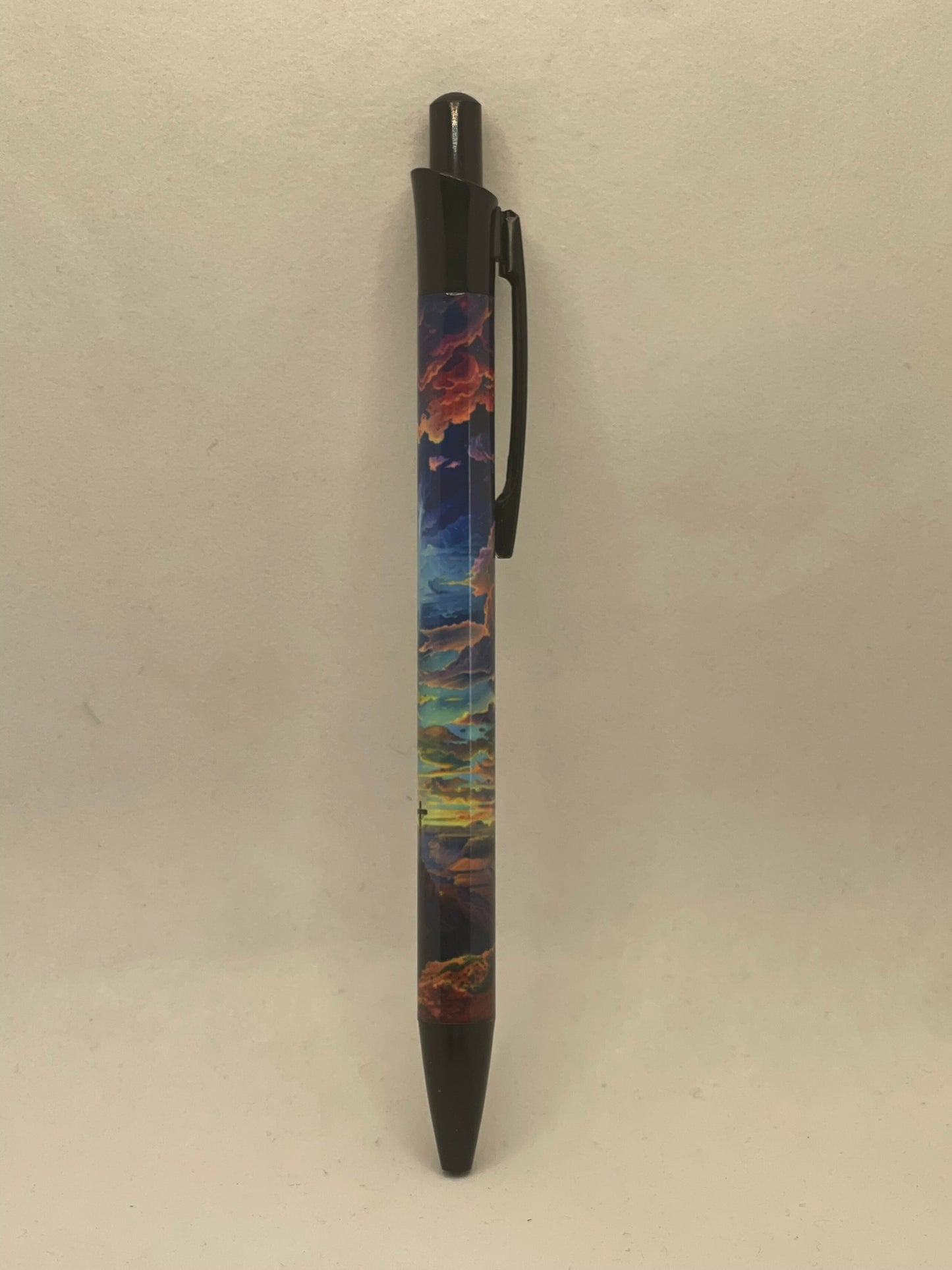 Cross on a Mountain Pen