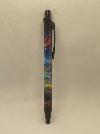 Cross on a Mountain Pen