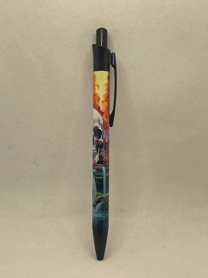 Skull Waterfall Pen