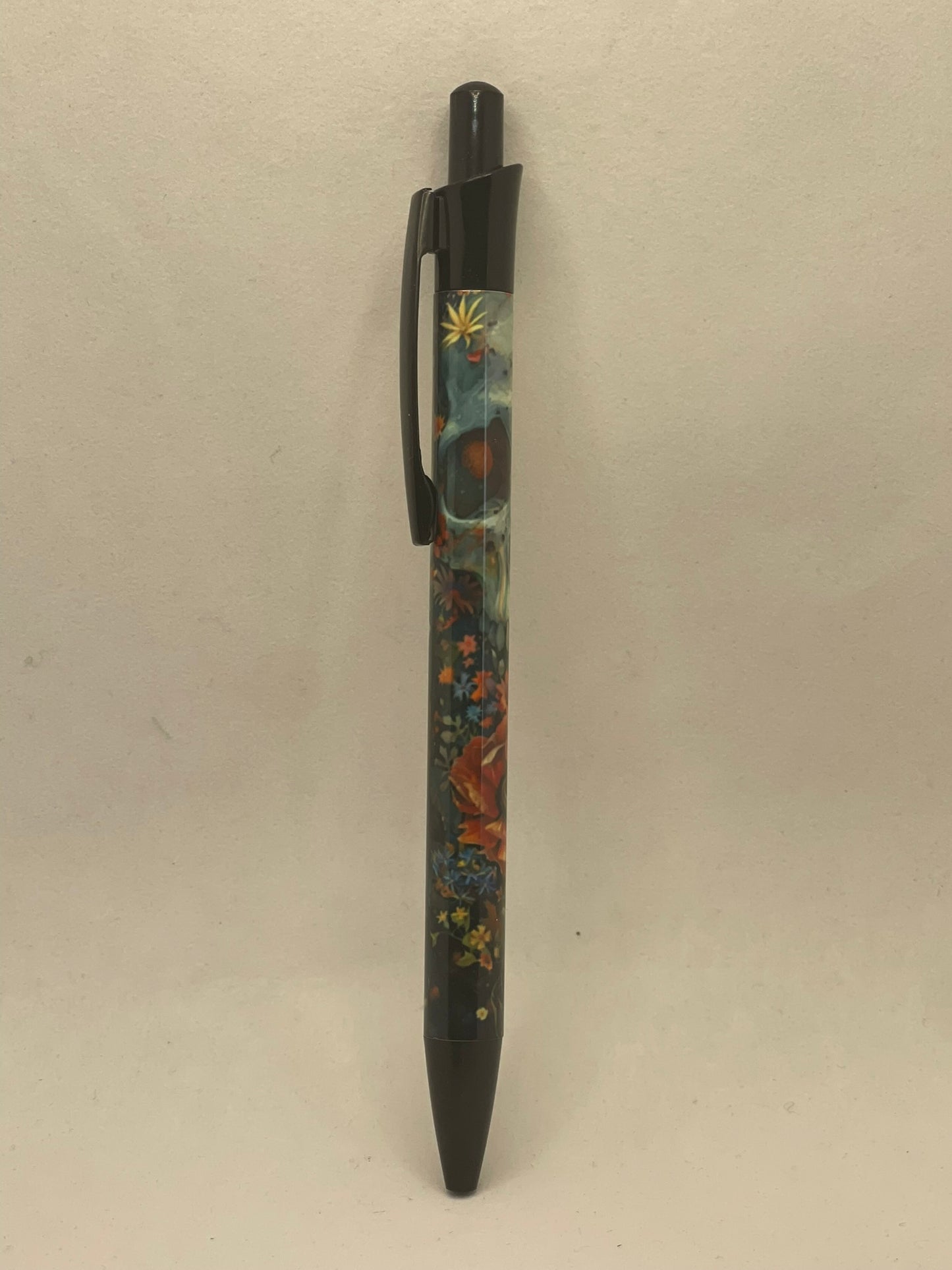 Skull Flower Pen