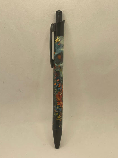 Skull Flower Pen