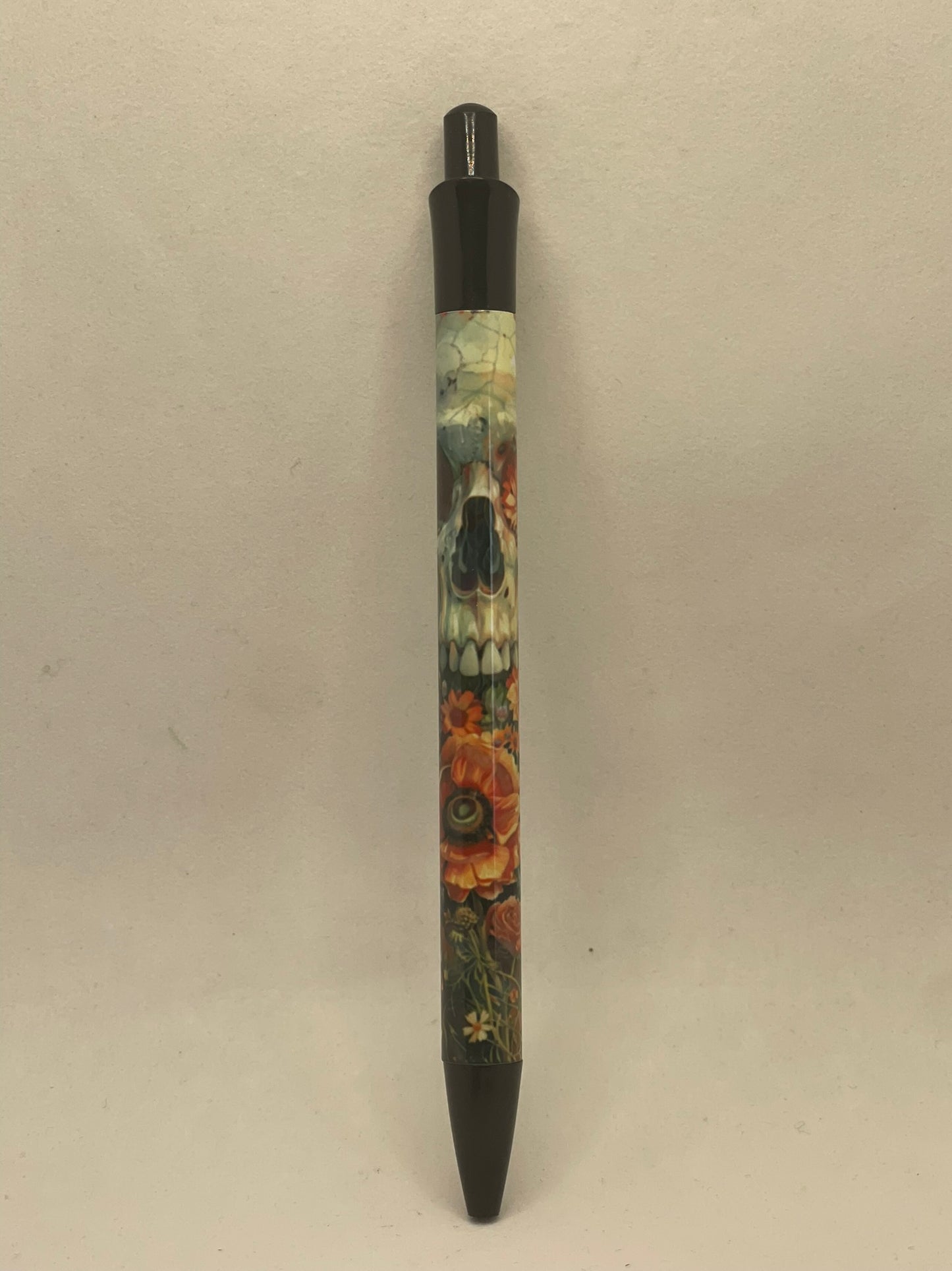 Skull Flower Pen