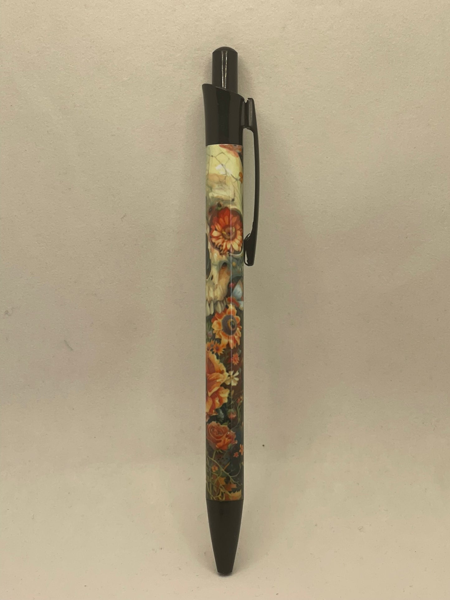 Skull Flower Pen