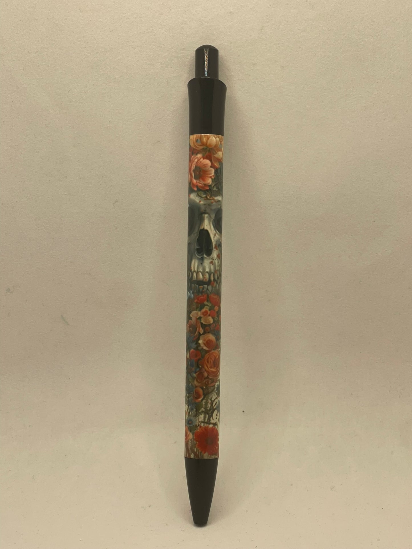 Skull Flower Pen