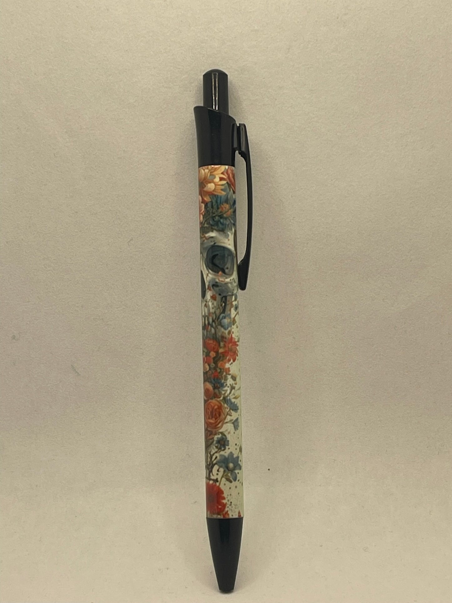 Skull Flower Pen