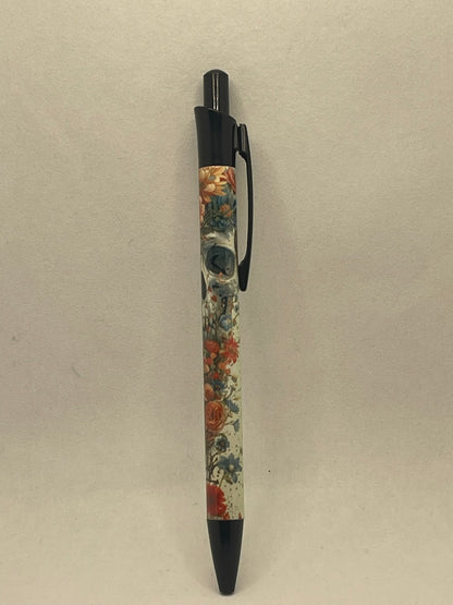 Skull Flower Pen