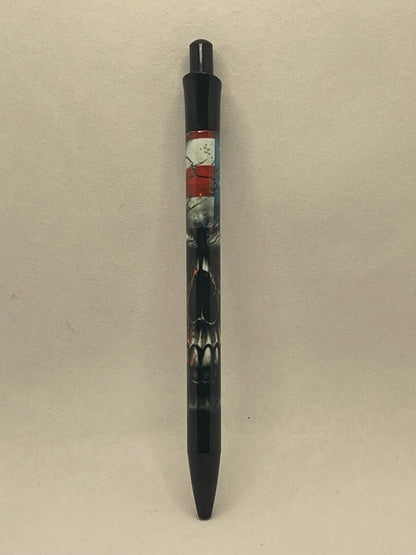 American Flag Skull Pen
