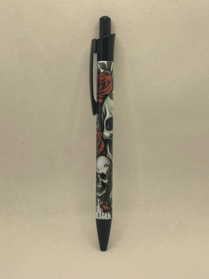 Skull Rose Pen