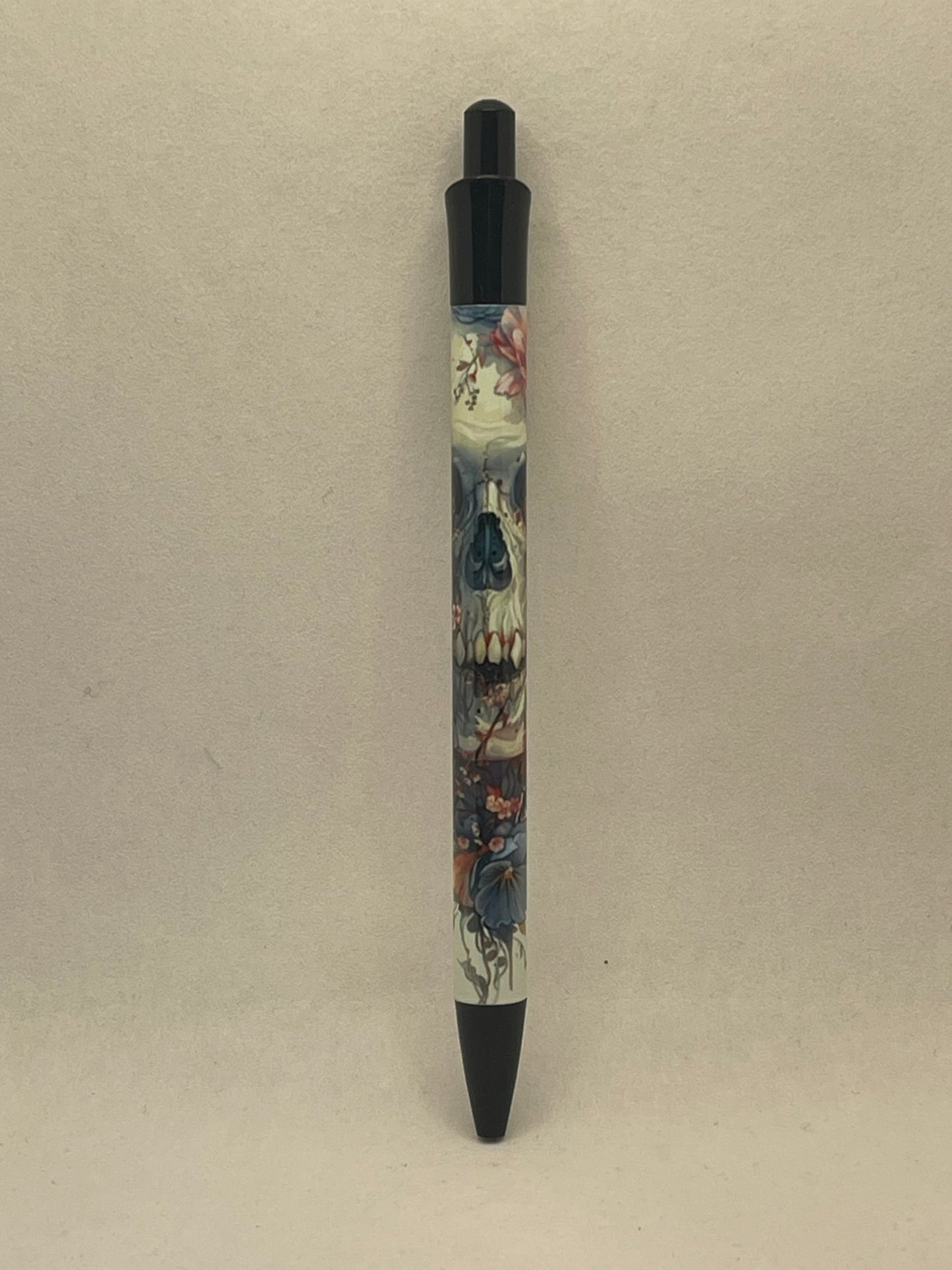 Skull Flower Pen