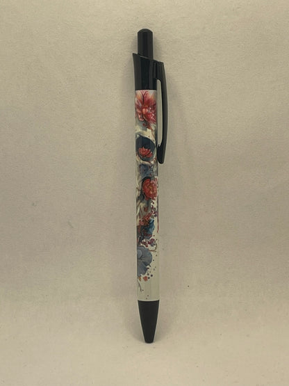 Skull Flower Pen