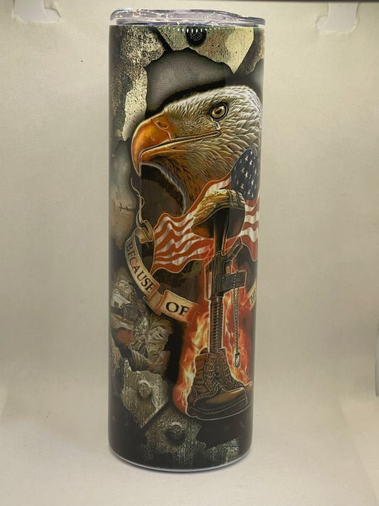 US Army Veteran 20oz Tumbler