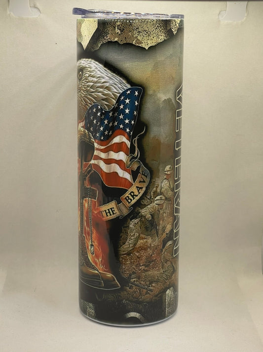 US Army Veteran 20oz Tumbler