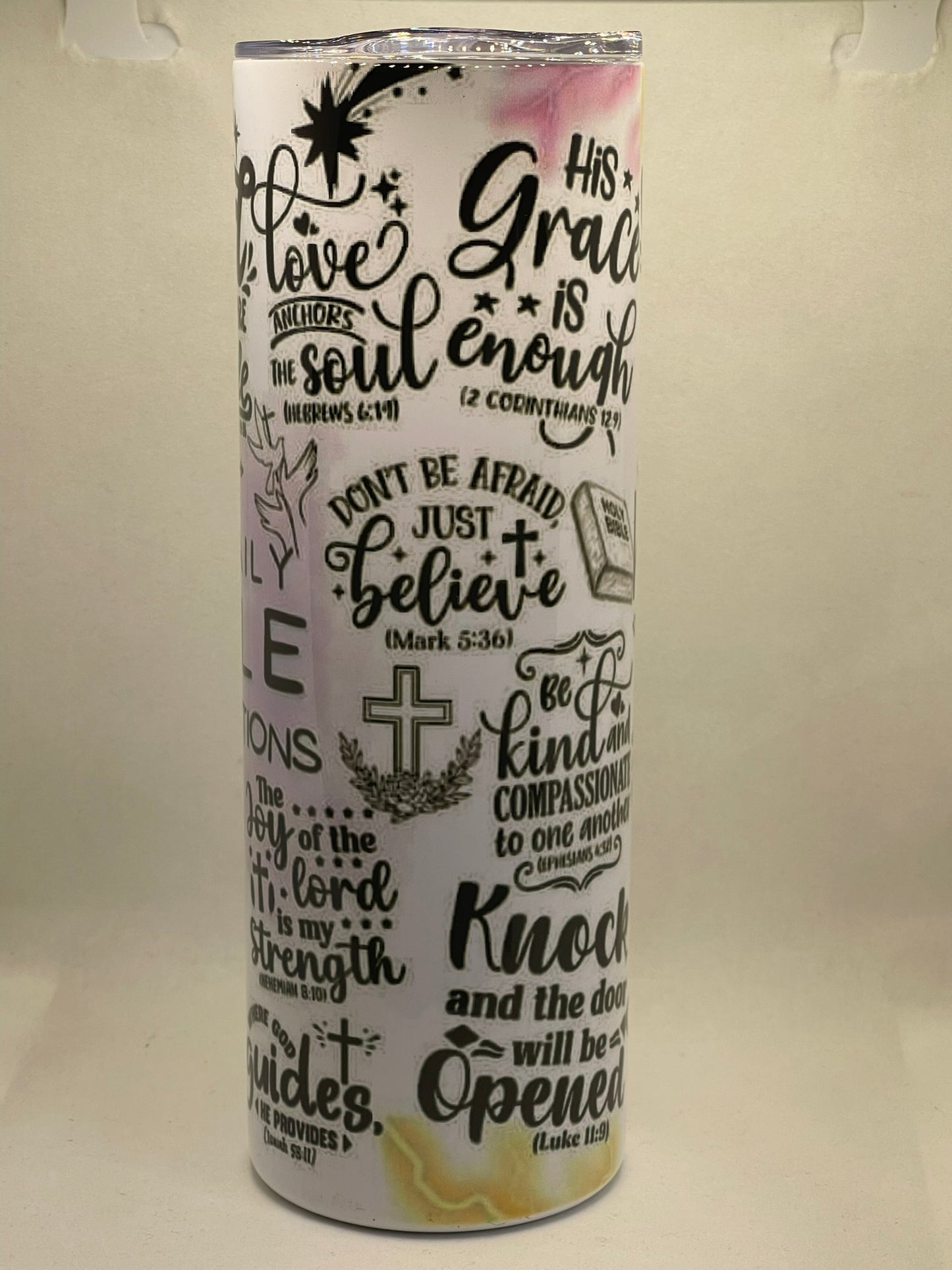 20oz Daily Bible Affirmation Tumbler