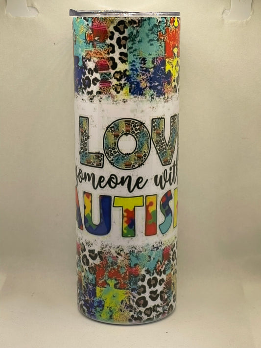 20oz Autism Tumbler