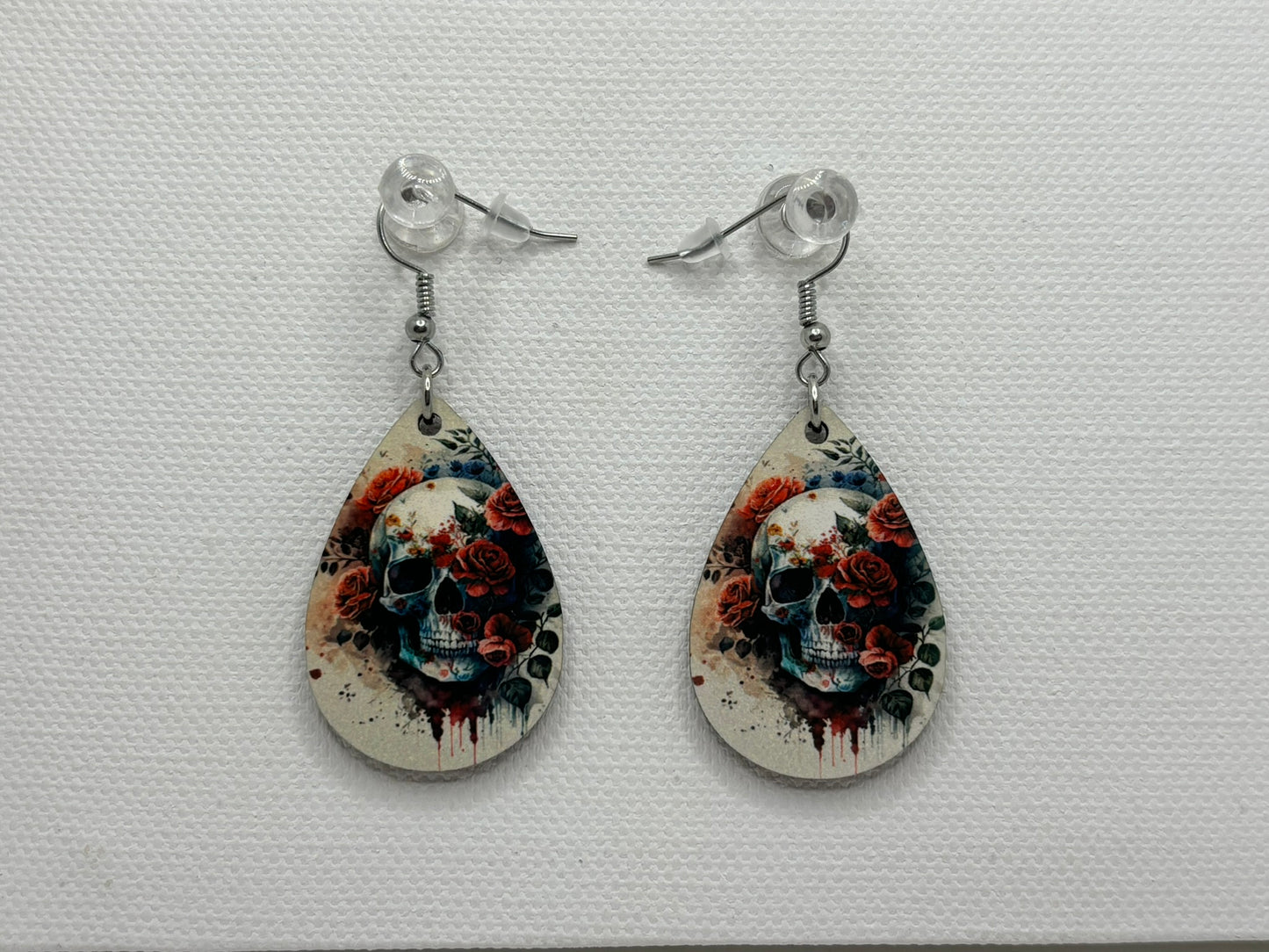 Skull Double-sided Earrings