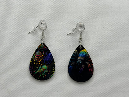 Double-sided Spider Earrings