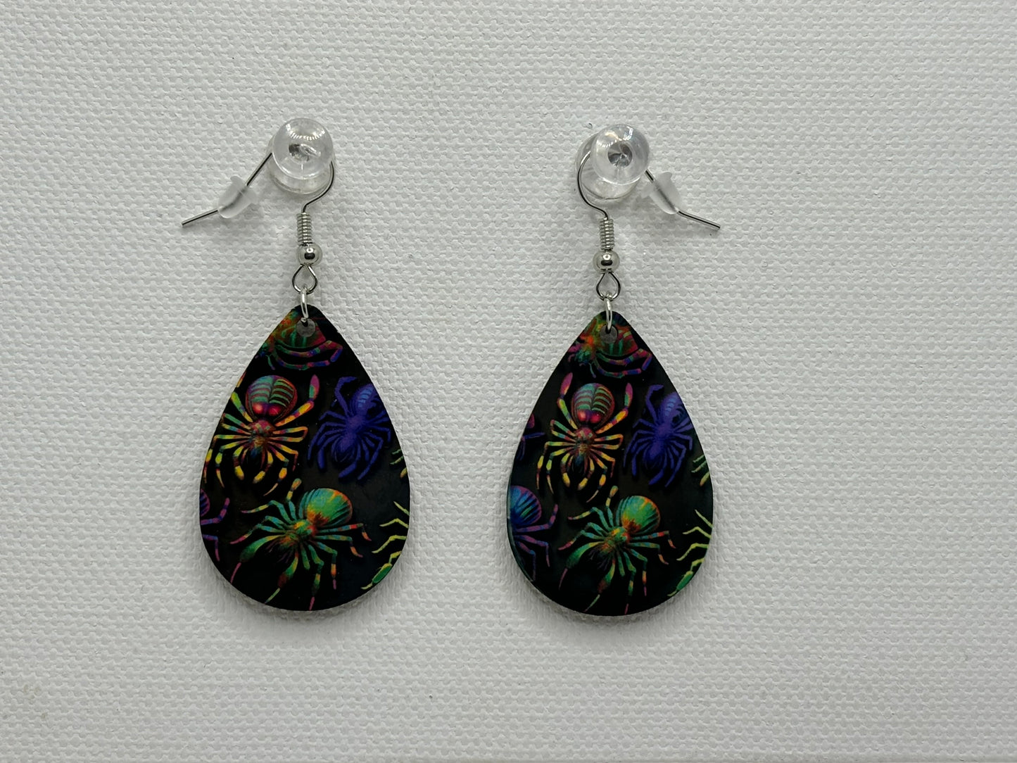 Double-sided Spider Earrings