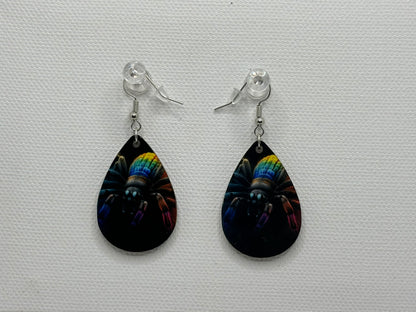 Double-sided Spider Earrings