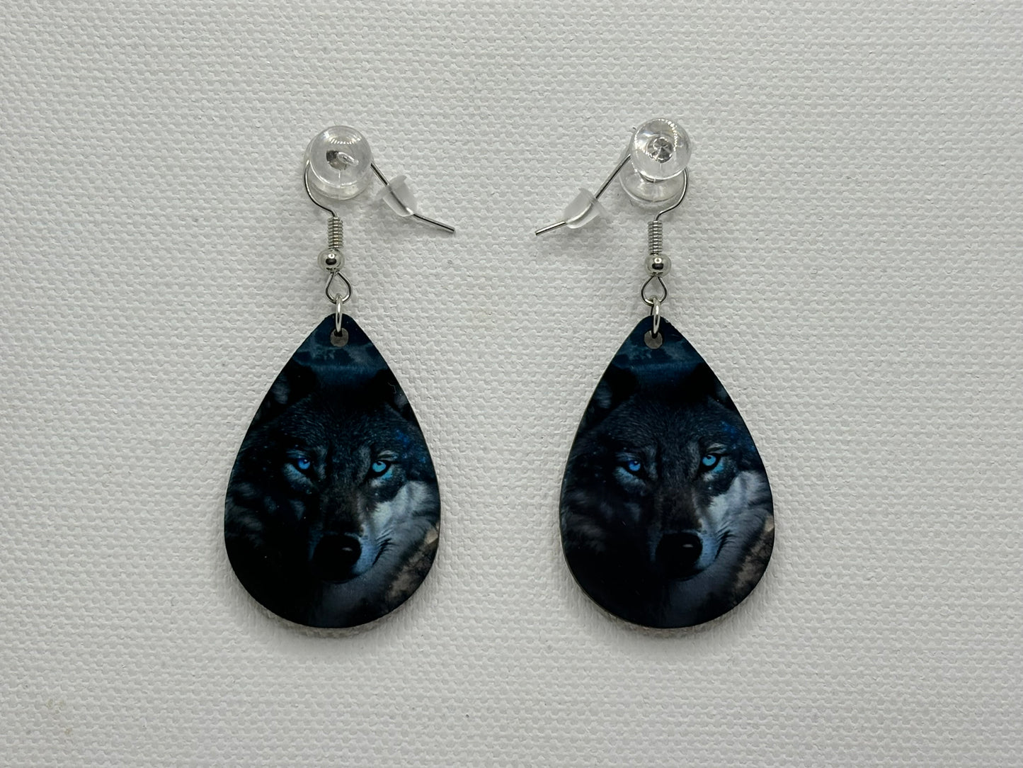 Double-sided Wolf Earrings