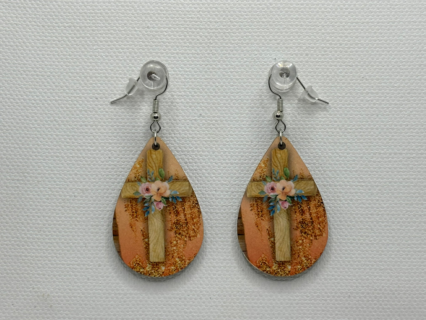 Double-Sided Flower Earrings
