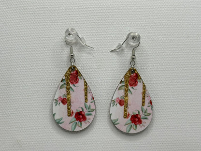 Double-Sided Flower Earrings