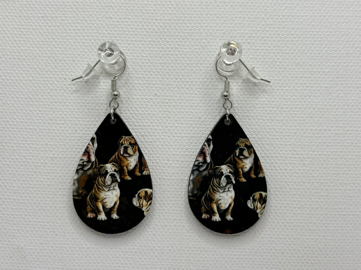 English Bulldog Earrings